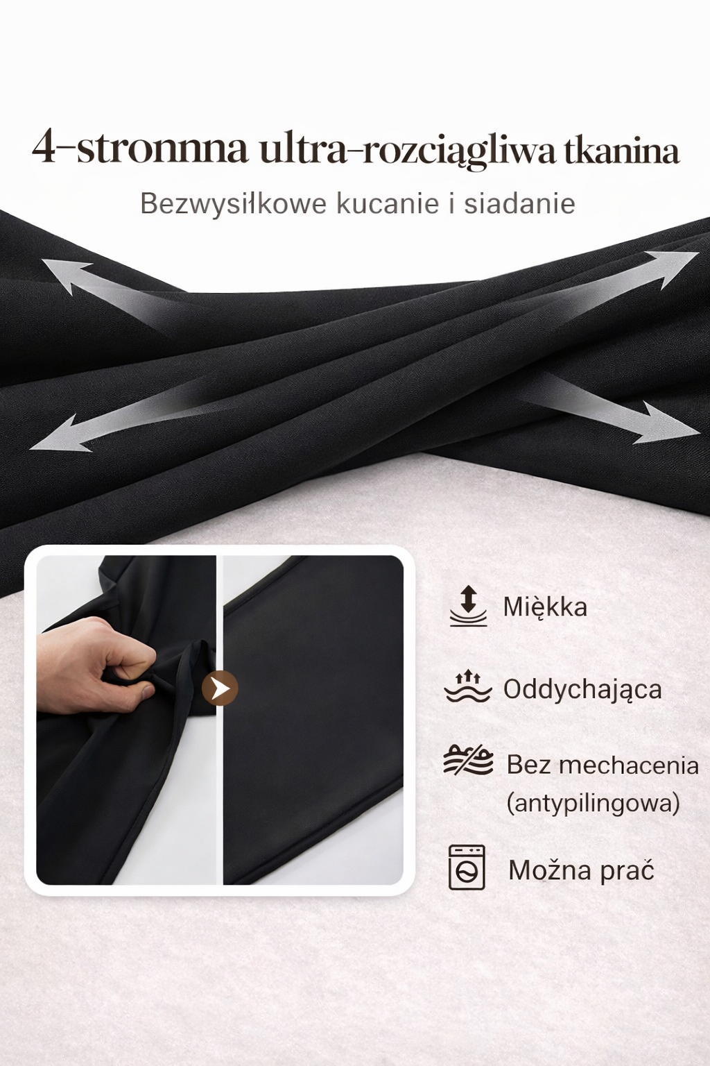 Hanna | spodnie z wysokim stanem