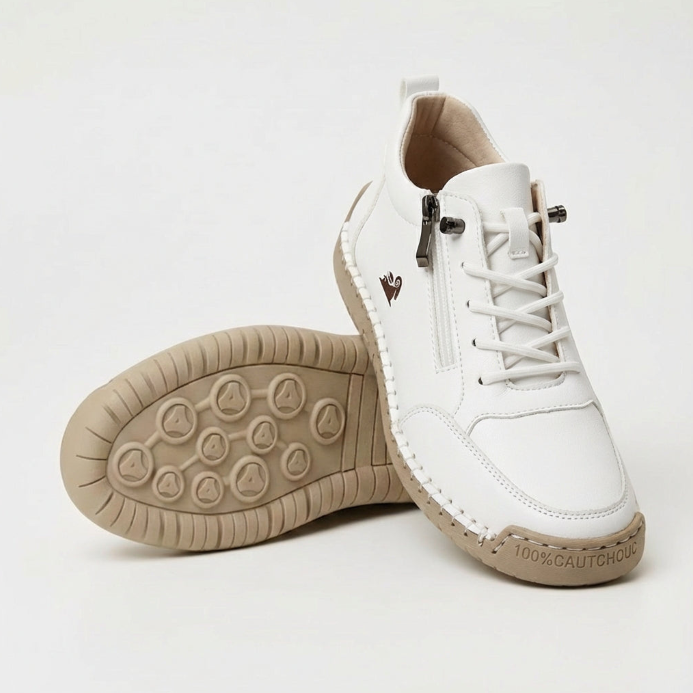 Zofia | Ortopedyczne sneakersy z zamkiem błyskawicznym