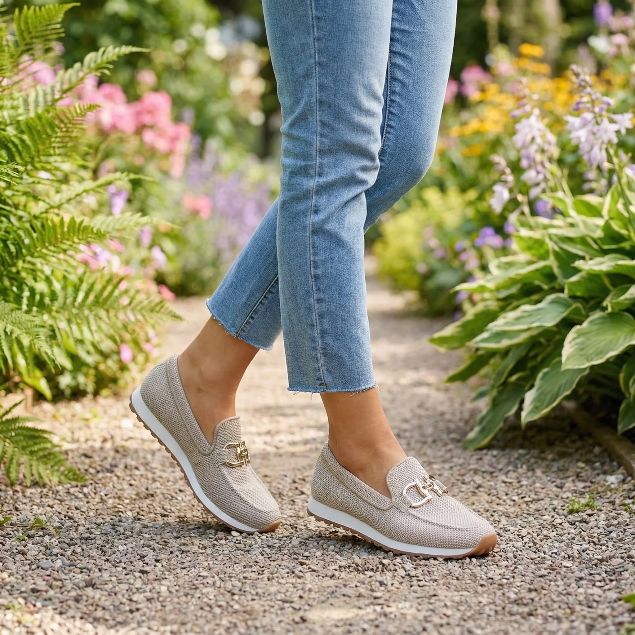 Bożena | Wygodne loafery-sneakersy