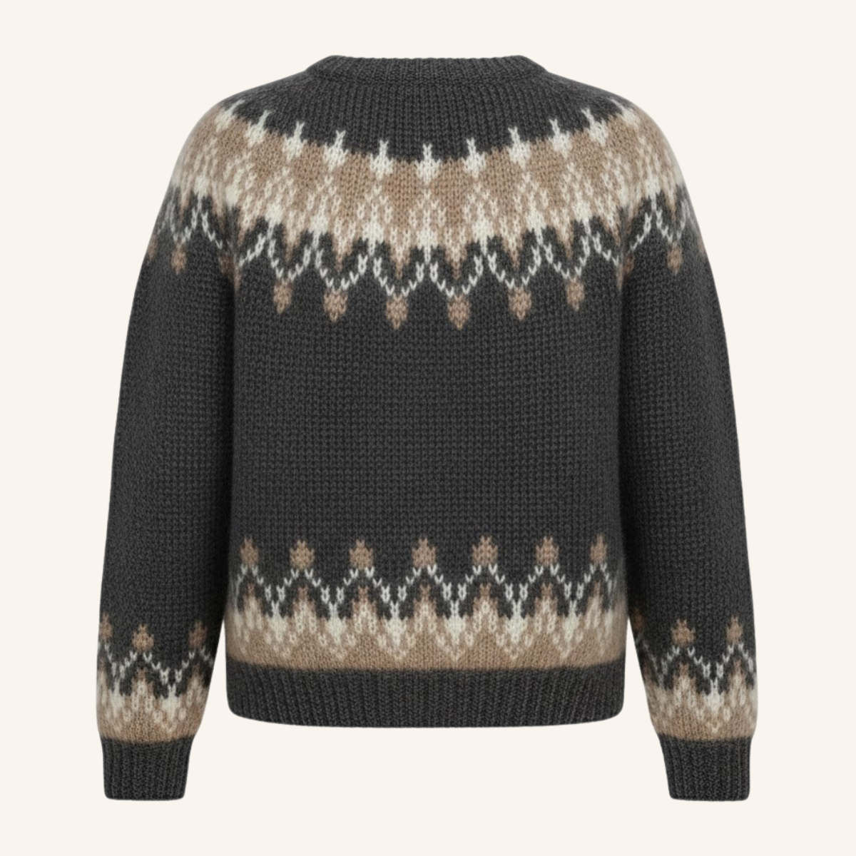 Katarzyna | wełniany sweter z dzianiny